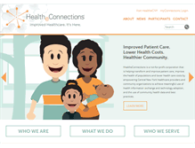 Tablet Screenshot of healtheconnections.org